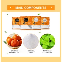 Bubuk Rendam Kaki Detox Pedikur Profesional Vegan dengan Bahan Alami untuk Perawatan Jamur Kaki, Perlengkapan Galon