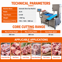 Scie à os multifonctionnelle pour porc, poulet, chèvre, bœuf, agneau, viande congelée, grande capacité