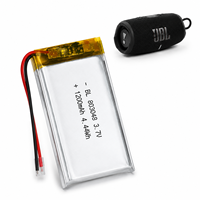 Batterie rechargeable LiPo au lithium polymère 603048 3,7 V 1000 mAh avec circuit de sécurité PCB UN38.3 CE RoHS pour haut-parleur Bluetooth – Vente en gros