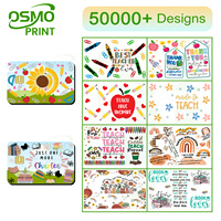 Autocollants UV DTF prêts à l'emploi pour cartes bancaires, motif papillon peinture à l'huile vintage, petite taille, pour cartes de crédit, transfert UV