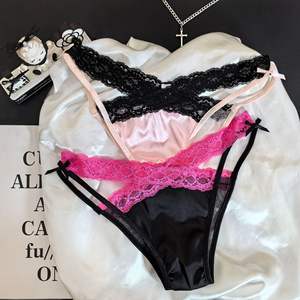 Женские атласные трусики-стринги - Product Image 5