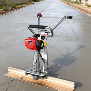 Pabrik disesuaikan Motor bertenaga bensin baja tahan karat luar ruangan beton pelevelan mandiri kumparan bergetar meratakan senyawa - Product Image 1