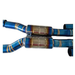 Tubo de Escape de Titanio A-HPF con Acabado Espejo para M5 F90 G90 <span class=keywords><strong>M8</strong></span> <span class=keywords><strong>M850i</strong></span> 4.4T 2018-2023, Sistema de Escape Catback Valvetronic OEM - Product Image 6