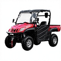 UTV automatique 650cc certifié EPA pour adultes, magnifique moto à carrosserie ouverte avec transmission 4 roues motrices et moteur 4 temps