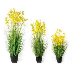 Fleurs de mariage artificielles de haute qualité, longues tiges, fleurs de daphné rose vif, résistantes aux UV, ignifuges, décoration de fête - Product Image 3