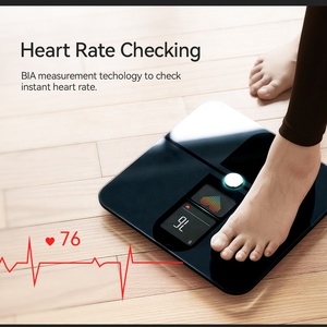 Poids personnel de salle de bain numérique humaine 180kg balance de graisse corporelle de pesage numérique intelligente électronique - Product Image 5