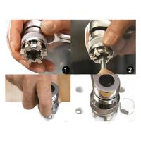 Clé à douille adaptative VETOOL 10-19 mm, clé à douille universelle réglable, adaptateur de prise universelle réglable, douille hexagonale universelle