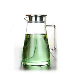 <span class=keywords><strong>Carafe</strong></span> en verre de liège d'eau de café d'eau de haute qualité d'usine avec palais en bois - Product Image 5