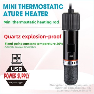 Mini Termoriscaldatore per Acquario in Vetro, Barra Riscaldante Automatica a Temperatura Costante per Piccoli Acquari, Scatola Controllo Temperatura USB a Risparmio Energetico 10W - Product Image 5