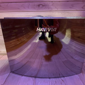 ไม้ซาวน่าแบบดั้งเดิมพร้อมเตาไฟฟ้าสำหรับ6KW ไม้อบไอน้ำซีดาร์สีแดงขนาด6FT 8FT - Product Image 5