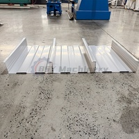 Ligne de production automatique de systèmes de gouttières en acier galvanisé robustes, machine de formage de gouttières sur mesure