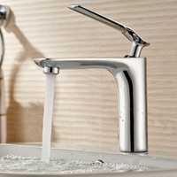 Robinet de lavabo monotrou salle de bain mitigeur chaud et froid robinet d'évier Torneiras laiton lavabo robinet d'eau torneira purificadora