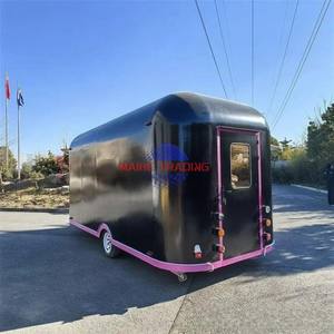 Full Kitchen Equipment Mobile Restaurant Coffee Ice Cream Truck Churros Hot Dog Cart <b>BBQ</b> Pizza Kebab Fast Food Trailer - Product Image 4