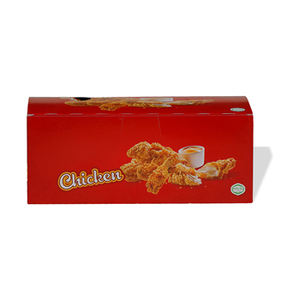 Caja de Pollo Impresa en Cartón FBB Premium con Asas, Caja de Embalaje Desechable Personalizada para Comida Rápida para Llevar - Product Image 2