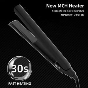 Bán Buôn 2-Trong-1 Hồng Ngoại Ionic Gốm Phẳng Sắt Tóc Ép Tóc Điều Khiển Nhiệt Độ Điện Cho Khách Sạn Ngoài Trời Tạo Kiểu Tóc - Product Image 2