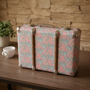 <b>Wedding</b> Favor paper suitcase baby <b>gift</b> packaging box Decorative Suitcase Shaped <b>Gift</b> Cardboard <b>Boxes</b> with handle - Product Image 1