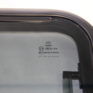 Ventanas para Autocaravanas de Vidrio Templado, Ventana Abatible de Aleación de Aluminio con <span class=keywords><strong>Mosquitera</strong></span> para <span class=keywords><strong>Caravana</strong></span>, Autocaravana, 900*900 - Product Image 2