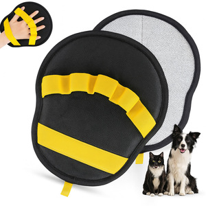 Guantes Houji para eliminar el pelo de mascotas con cepillo para gatos y perros, herramienta de aseo, removedor de pelusas por electricidad estática - Product Image 2