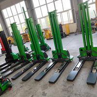 Prix Usine Mini Chariot Élévateur Semi-Électrique Auto-chargeur Portable 1T 2T (1000kg 2000kg) à Vendre