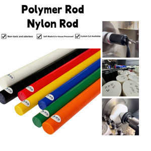 מוט פלסטיק לבן בקוטר גדול אספקה 30 מ\\\"מ-300 מ\\\"מ מוטות ניילון שחורים מוחצנים מסבים ובושינגס - Product Image 1