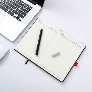 Wholesale Corporate Leather Notebook Gift Sets With Pen Customizable Luxury Stationery Item A5 Diary <b>Note</b> <b>Book</b> Gift Box for Men - Product Image 4