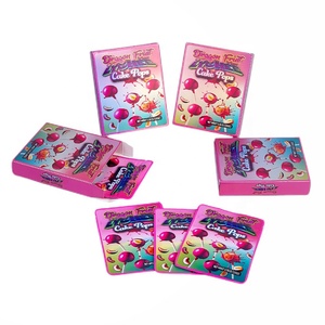 Pochons Découpés à la Forme Irrégulière Spéciale Cali Packs Holographiques Anti-Odeur à Fermeture Éclair, Sacs Mylar 3.5 avec Boîtes en Stock - Product Image 5