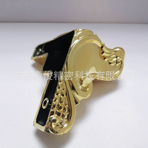 Yijun Decorative Gold Plastic <b>Sofa</b> <b>Legs</b> 4073 Modern Luxury Furniture Accessories Easy Installation - Product Image 5