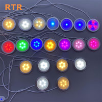 Usine USB RGB LED sous l'armoire impression 3D rondelle lumière télécommande étagère éclairage pour Bambu Lab lampe à LED coque lumière LED Base