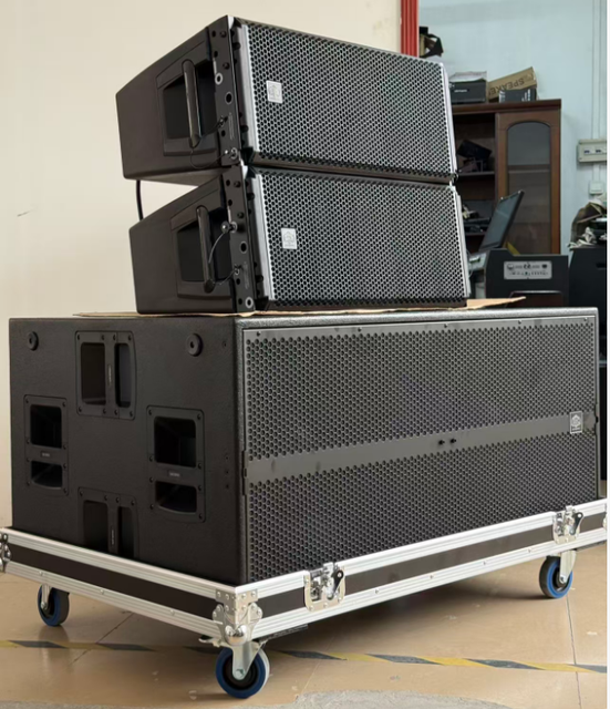 OEM HDL-30A Rubidium Neodymium ACTIVE Line Array Sound System 1100W For-Church Wedding Hall Line Array Speakers