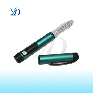 Pluma de <span class=keywords><strong>insulina</strong></span> reutilizable de 60U, dispositivo de inyección con envase de vidrio prellenado, compatible con OEM y ODM, <span class=keywords><strong>precio</strong></span> mayorista - Product Image 4