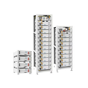 ชุดแบตเตอรี่ LiFePO4 96V-768V 100Ah แบบต่อพ่วงได้ สำหรับเก็บพลังงานอุตสาหกรรม ระบบออฟกริด ระบายความร้อนด้วยอากาศ RS485 - Product Image 1