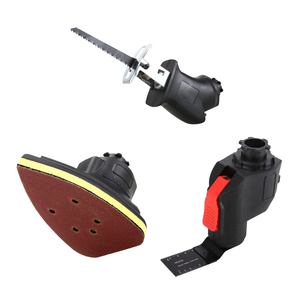 Kit combiné d'outils électriques <span class=keywords><strong>sans</strong></span> <span class=keywords><strong>fil</strong></span> 21V <span class=keywords><strong>sans</strong></span> balais 5 en 1 : Clé à chocs, <span class=keywords><strong>Perceuse</strong></span> à percussion, Meuleuse d'angle, Scie sauteuse, 2 batteries au lithium OEM - Product Image 4