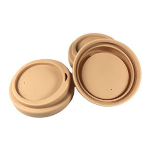 Tapas de Silicona para Tazas de Café, Universales, de 8cm y 9cm, Forma Redonda de Luna, Grado Alimenticio, Diseño Novedoso, Reutilizables para Regalos - Product Image 3