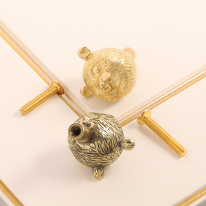 Chinese Panda Creative Brass Door Handle, Home Accessories, Crafts, Wall Decor Hook, Cabinet Door Pull - Product Image 3