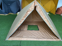 Bas prix Hubble Triangle 2 faces grand livre hexagonal Portable arabe Oxford parasol tente facile à installer Camping tente extérieure