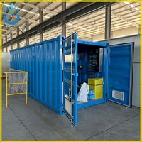 Station d'épuration des eaux usées compacte 100m3/jour MBR avec contrôle PLC pour la réutilisation des eaux usées de l'impression et de la teinture textile