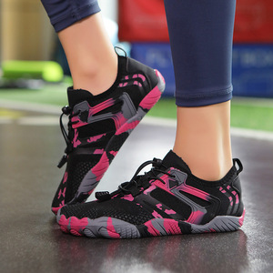 Zapatillas Deportivas con Parte Superior de Malla, Suela de Goma, Entresuela de EVA, Unisex, para Primavera, Entrenamiento en Interiores, Ejercicio, Correr, Saltar al Cuerpo, Gimnasio, Cross Training - Product Image 2