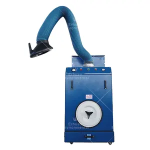 Industrial Erhuan Portable Smoke Extractor Welding Air Purifier Dust Collector For Welding Air Scrubber