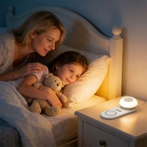 Lámpara de Escritorio con Carga Inalámbrica para Teléfono, Lámpara de Mesa Táctil Magnética LED para Chicas, en Promoción - Product Image 2