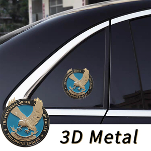 Emblema Massonico per Auto "L'ORDINE FRATERNIZZANTE DEGLI ASSIOLI FILIPPINI" in Lega di Zinco, Simbolo Regalo per Massoni, Accessori per Abbigliamento - Product Image 5