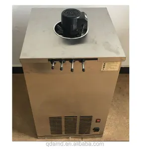 Under counter 2 coils draft beer dispenser equipment cooler with water cooling system for sale