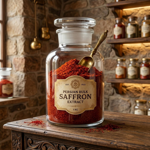 Poudre d'extrait de safran de haute pureté en vrac, ingrédient à base de <span class=keywords><strong>Crocus</strong></span> Sativus pour compléments alimentaires, boissons, cosmétiques, OEM, ODM - Product Image 5