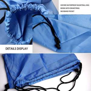 Quality Sports Gym Lunch Groceries Recycled Backpack Waterproof Zipper Blue Swimming <b>Bag</b> <b>Kids</b> <b>Drawstring</b> - Product Image 3