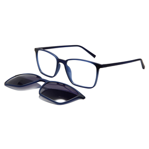 Nuevo imán cuadrado TR90 Marco de gafas con <span class=keywords><strong>Clip</strong></span> en gafas de sol polarizadas para hombres mujeres marco óptico Monturas De <span class=keywords><strong>Lentes</strong></span> - Product Image 5