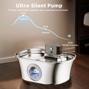 ขวดน้ำสำหรับสัตว์เลี้ยงแบบเรือโจรสลัด ขนาด 3.2 ลิตร ใช้แบตเตอรี่ พร้อมเซ็นเซอร์ไร้สาย วัสดุสแตนเลส  น้ำพุสำหรับแมว เปิด-ปิดอัตโนมัติ - Product Image 2