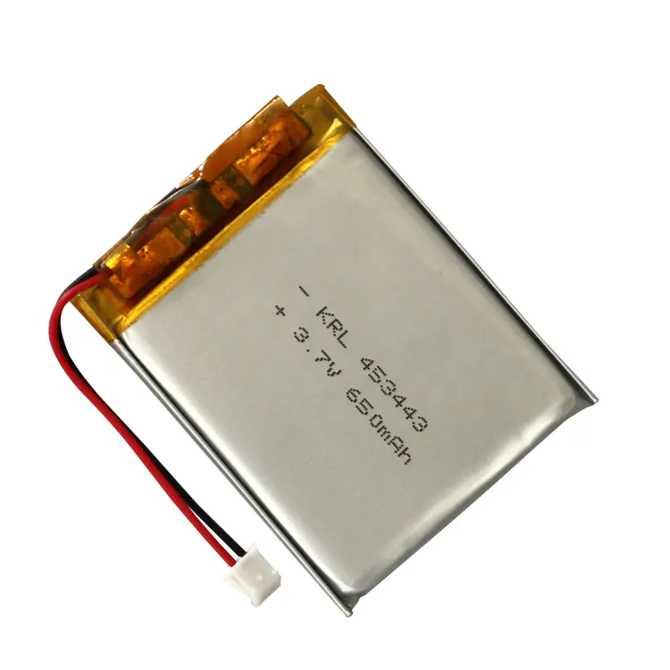 Batteria integrata ricaricabile OEM di fabbrica 300mah 500mah 650mah 453443 3.7V batterie Lipo per elicottero giocattolo Drone