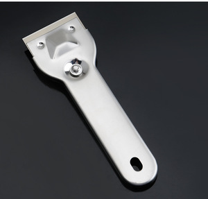 Pala de Limpieza Antideslizante con <span class=keywords><strong>Cuchillas</strong></span> Reemplazables <span class=keywords><strong>para</strong></span> Barbacoa, Placa de Vitrocerámica, Horno, Suelo, Azulejos y Vidrio - Product Image 4