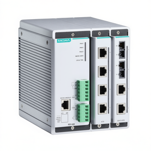 โมกซ่า EDS-608 สวิตช์อีเธอร์เน็ตแบบโมดูลาร์ 8 พอร์ต สวิตช์อุตสาหกรรมสำหรับองค์กร - Product Image 2