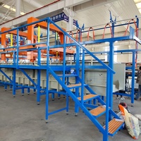 Ligne de placage automatique Tongda10, machine de galvanoplastie au zinc pour petits équipements de galvanoplastie