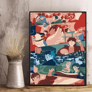 12 \ "wx16 \" dipinto su tela <span class=keywords><strong>con</strong></span> scatola <span class=keywords><strong>per</strong></span> principianti dipinto colorato sulle montagne del lago al tramonto <span class=keywords><strong>con</strong></span> Kit di <span class=keywords><strong>numeri</strong></span> <span class=keywords><strong>per</strong></span> <span class=keywords><strong>adulti</strong></span> e bambini - Product Image 4